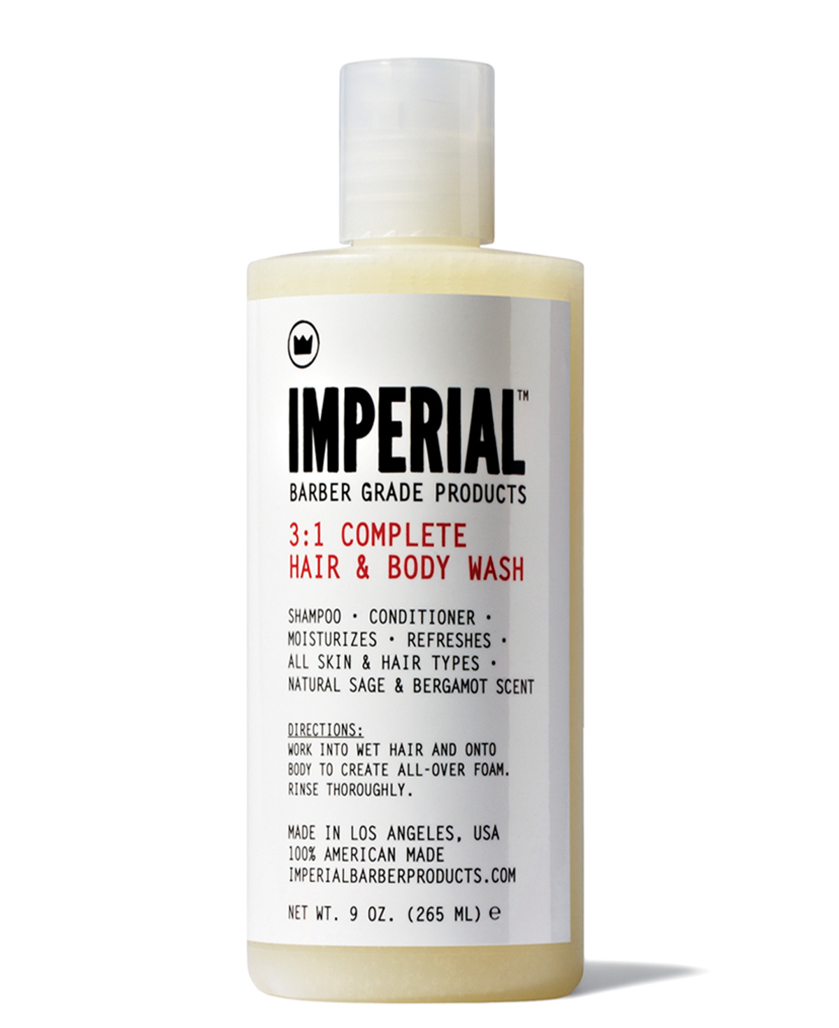 Imperial 3:1 Complete hair & body wash 265ml