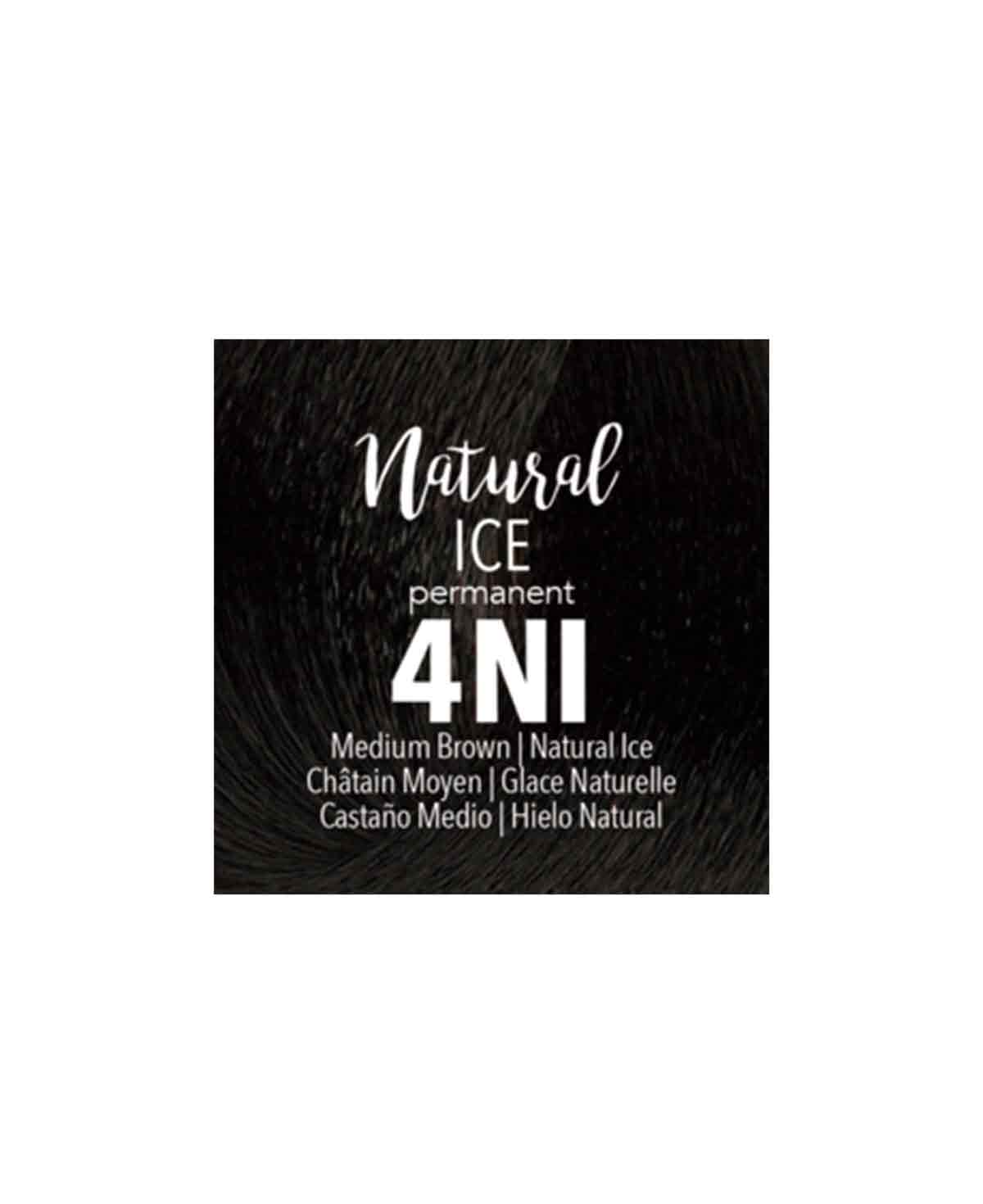 Mydentity - PERM. 4NI Medium Brown Natural Ice