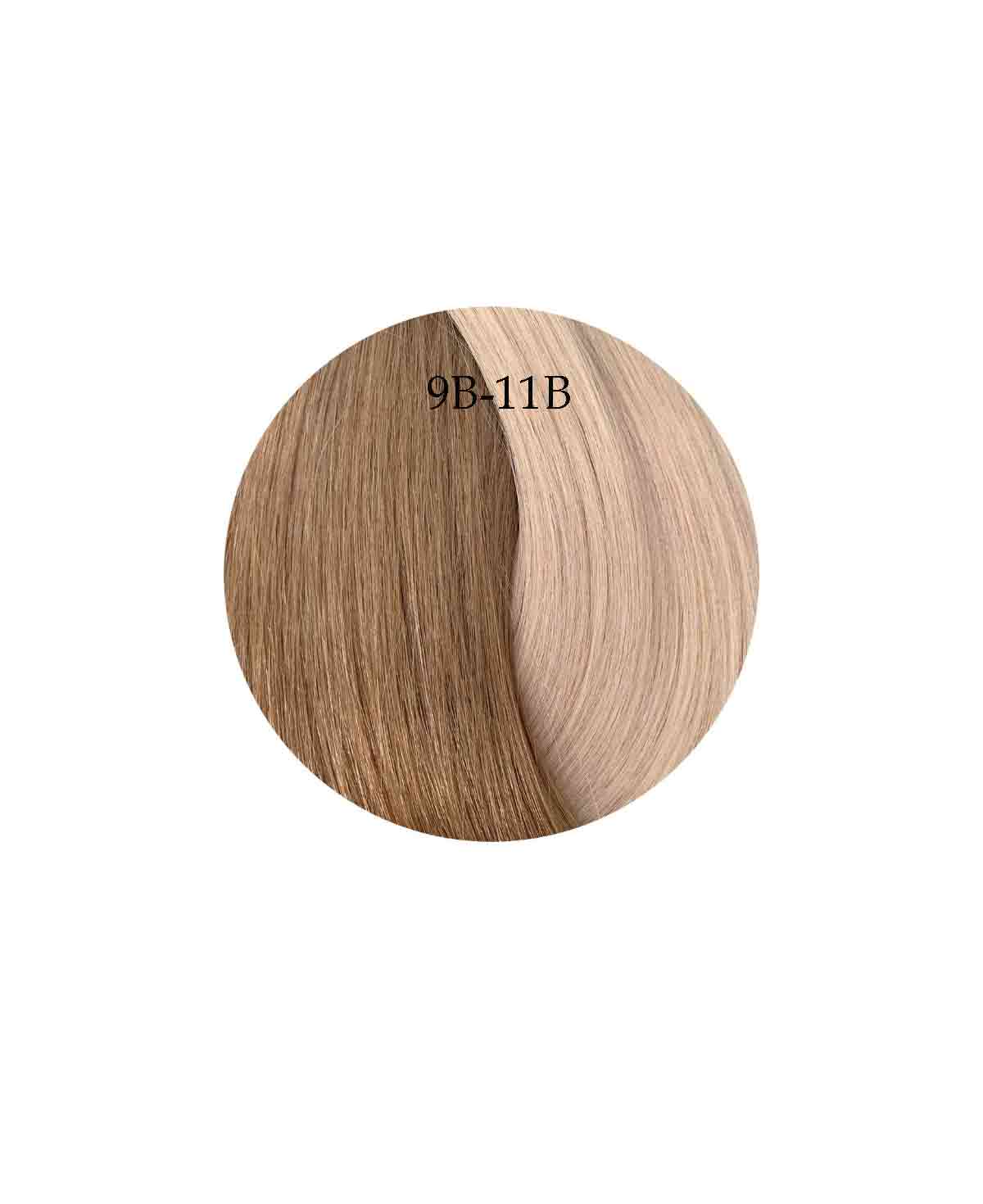 Showpony 30-35cm (14") Skin Weft Extensions - Ombre - 9B-11B Cool Soft Blonde 