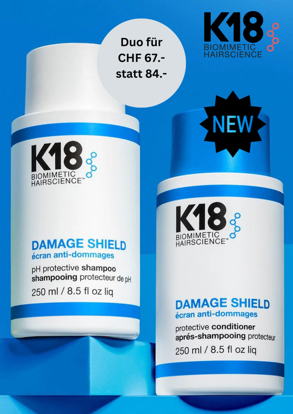 K18 NEWDAMAGE SHIELD protective conditioner