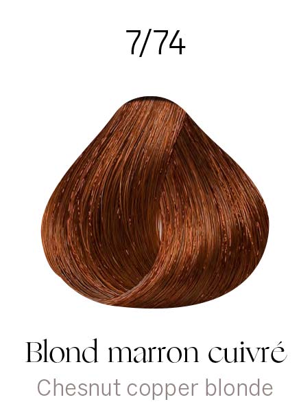 Kydra Crème 7-74 Chestnut Copper Blonde