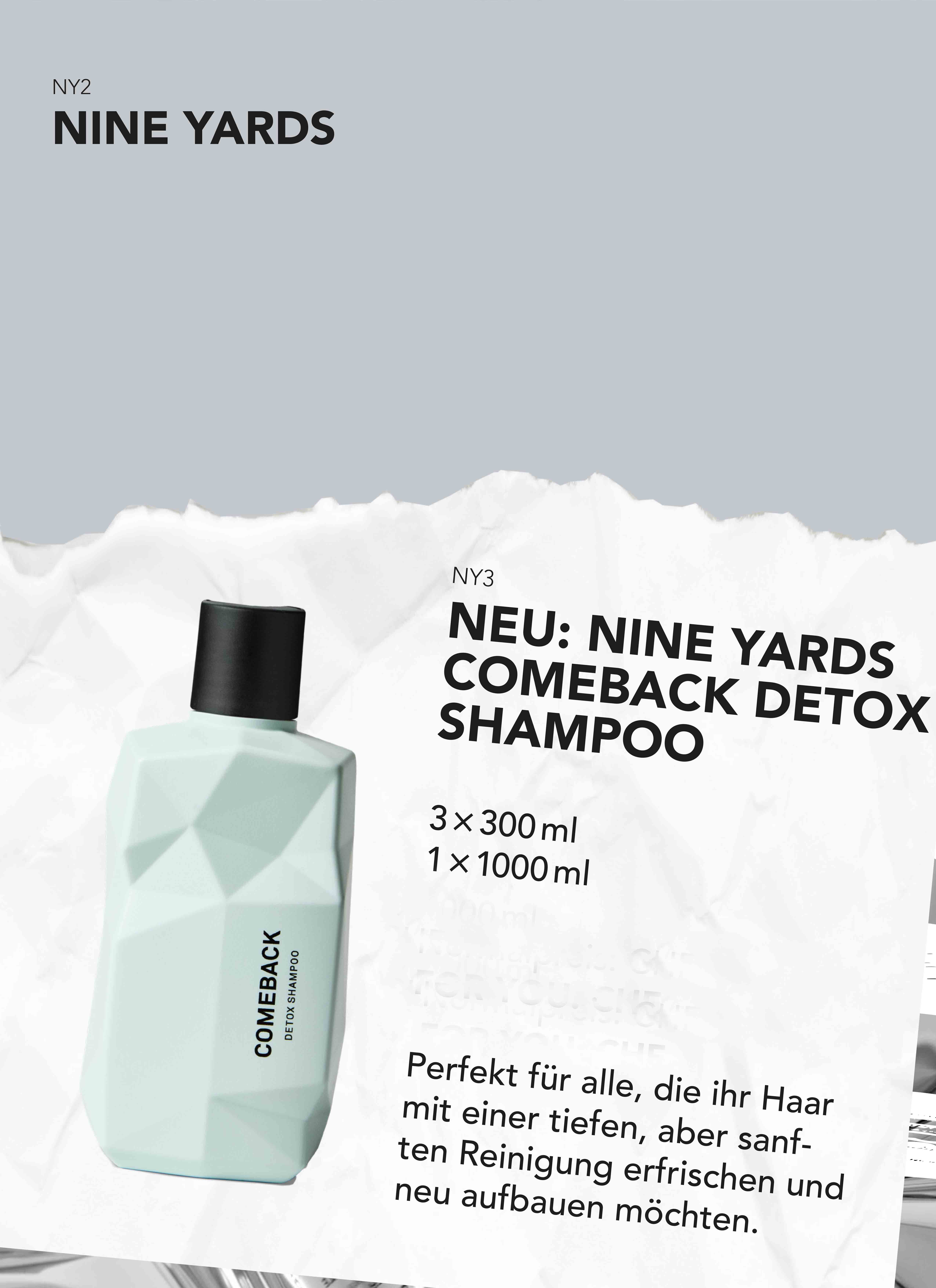 NINE YARDS NEU Comeback Detox Shampoo