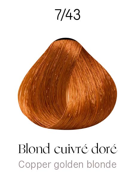 Kydra Crème 7-43 Copper Golden Blonde