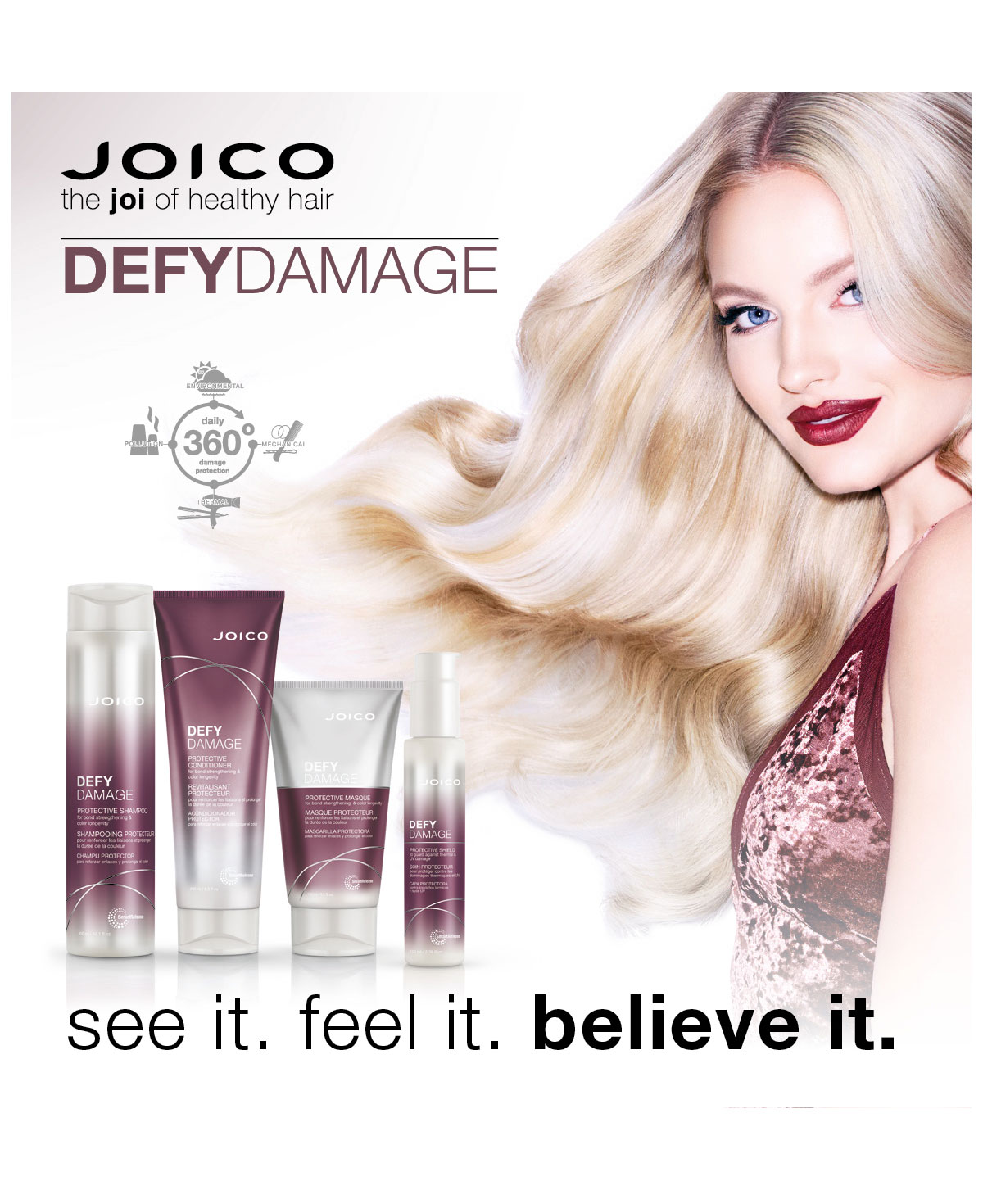 Joico Defy Damage product description F