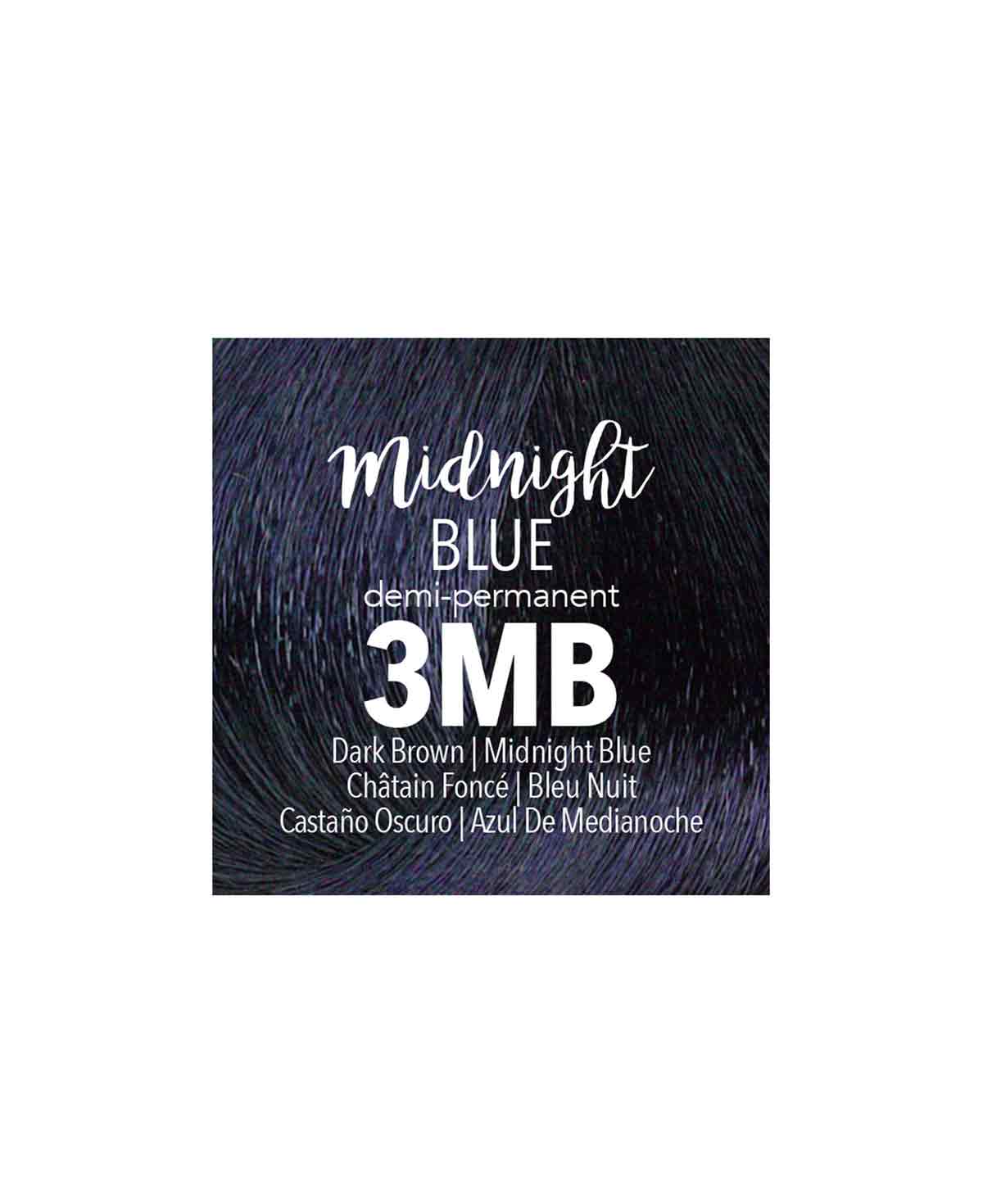 Mydentity - 3MB Light Brown Midnight Blue Demi-P