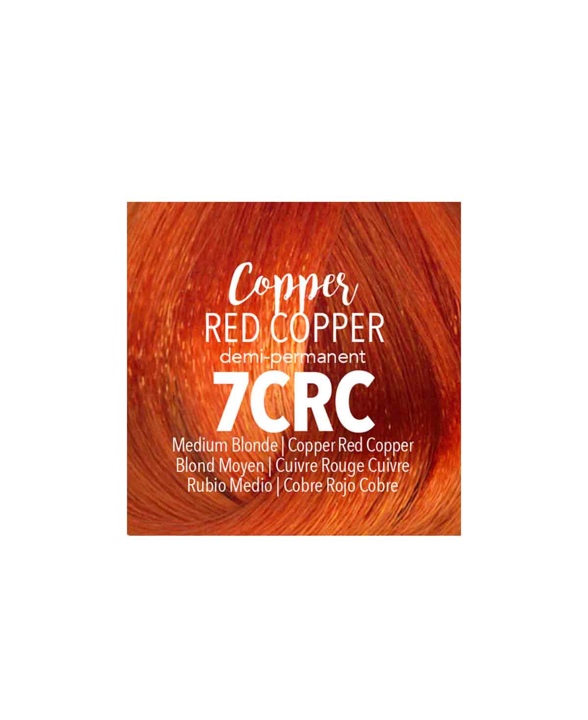 Mydentity - 7CRC Medium Blonde Copper Red Copper Demi-P
