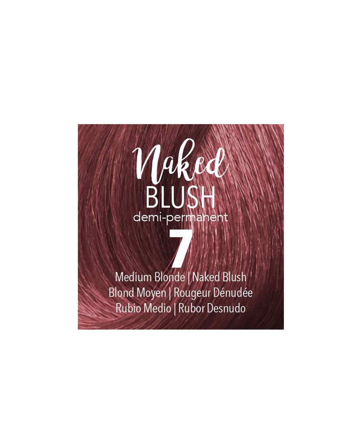 Mydentity - DEMI 7 Medium Blonde Naked Blush