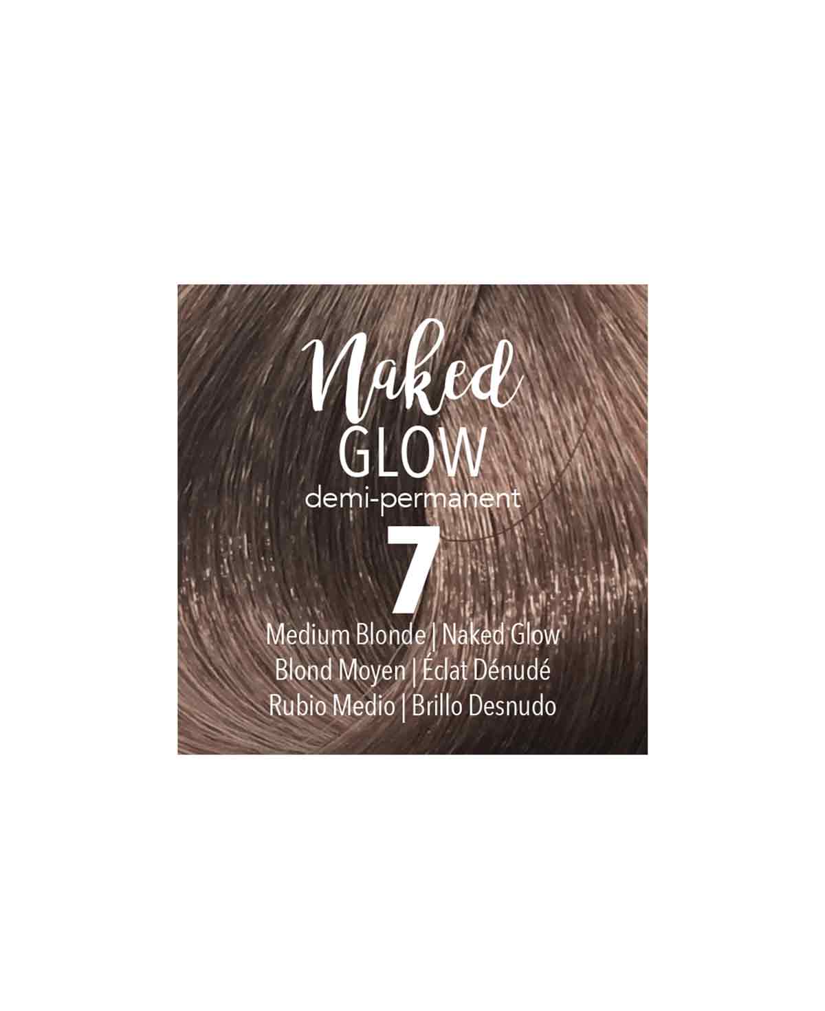 Mydentity - DEMI 7 Medium Blonde Naked Glow