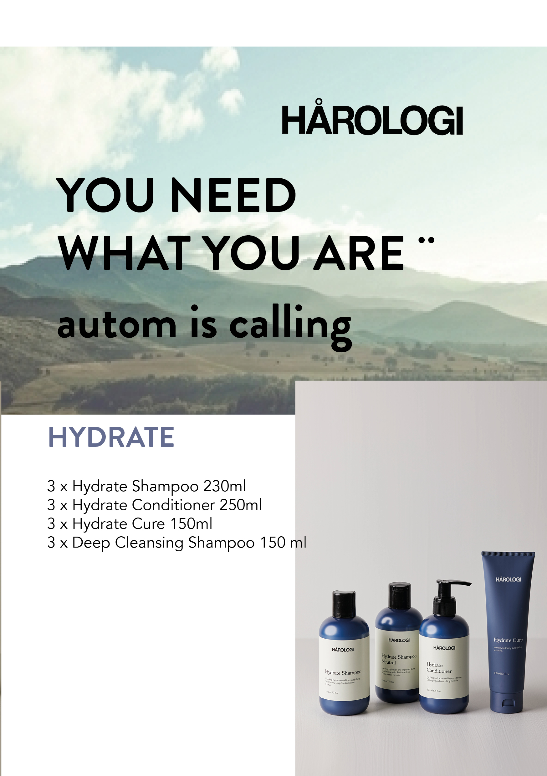 Harologi Automn is calling Hydrate