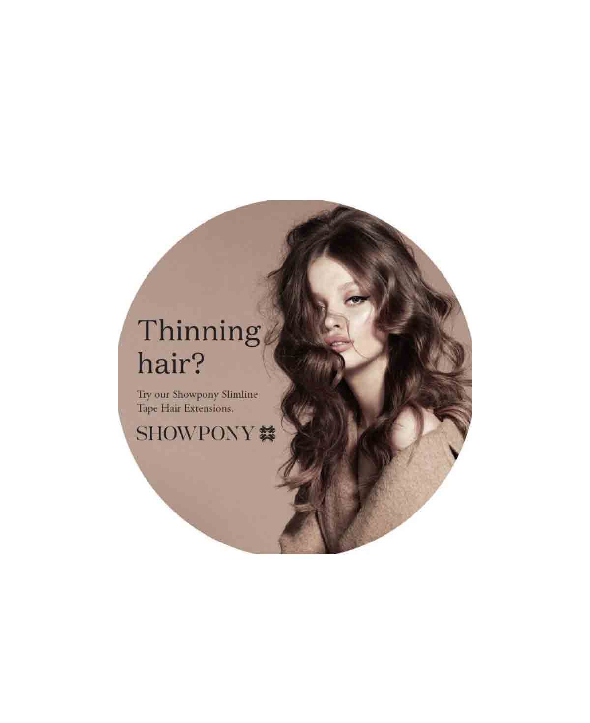 Showpony Mirror Decal - Tape