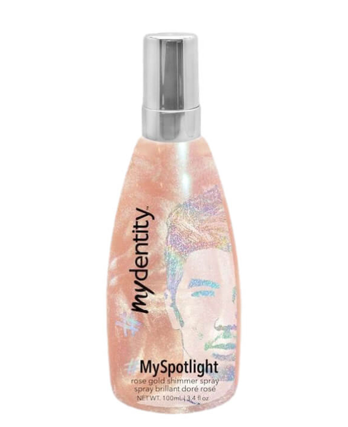 Mydentitiy - MySpotlight Rose Gold Shimmer Spray 100ml