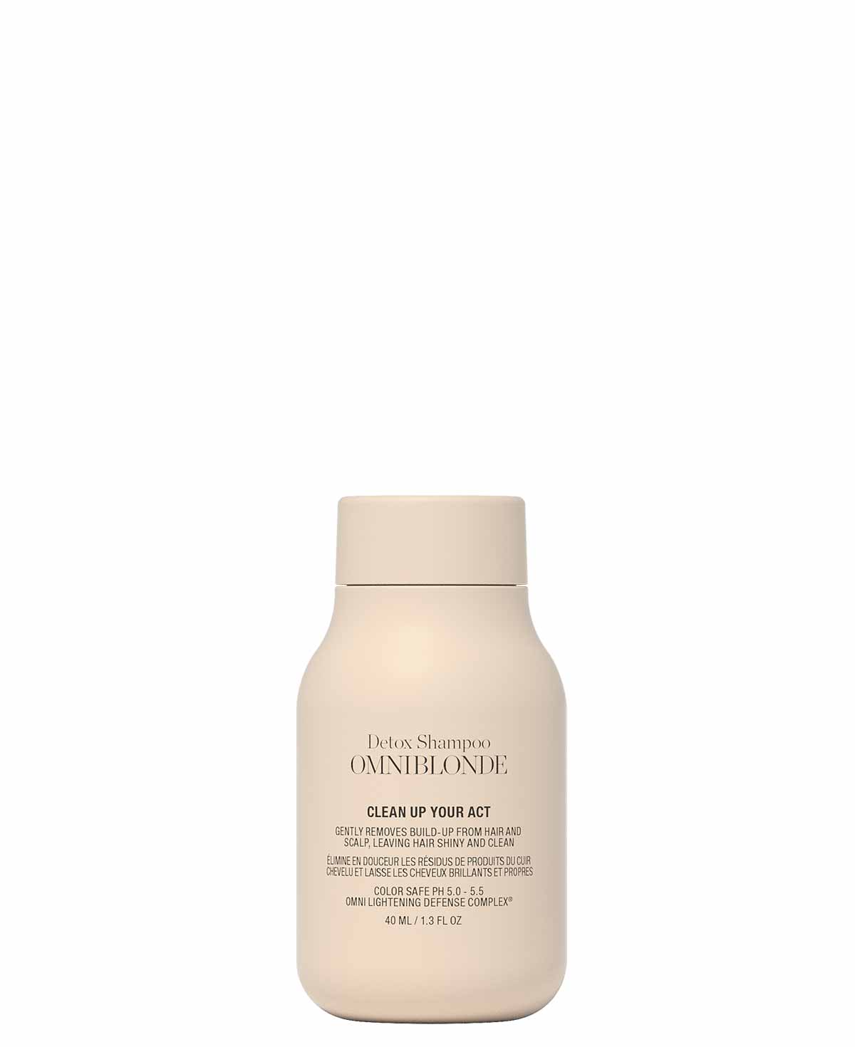 Omniblonde Clean Up Your Act Detox Shampoo 40ml