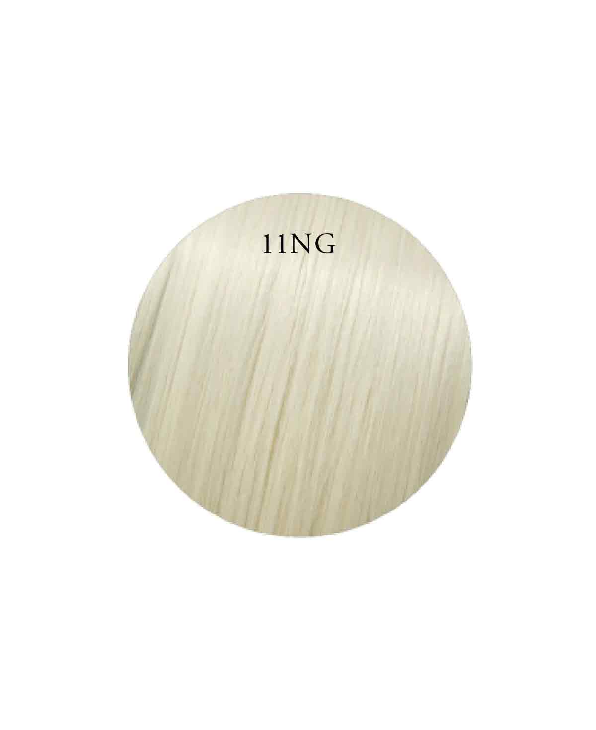 Showpony 45-50cm (20") Skin Weft Extensions - 11NG Silver Blonde