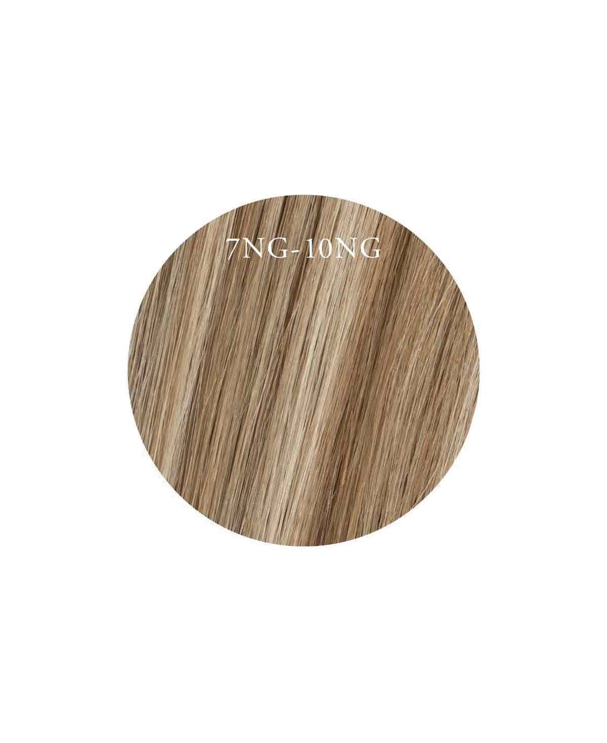 Showpony 45-50cm (20") 7 Piece Clip In Hair Extension - 7NG-10NG Light Bronde Highlight