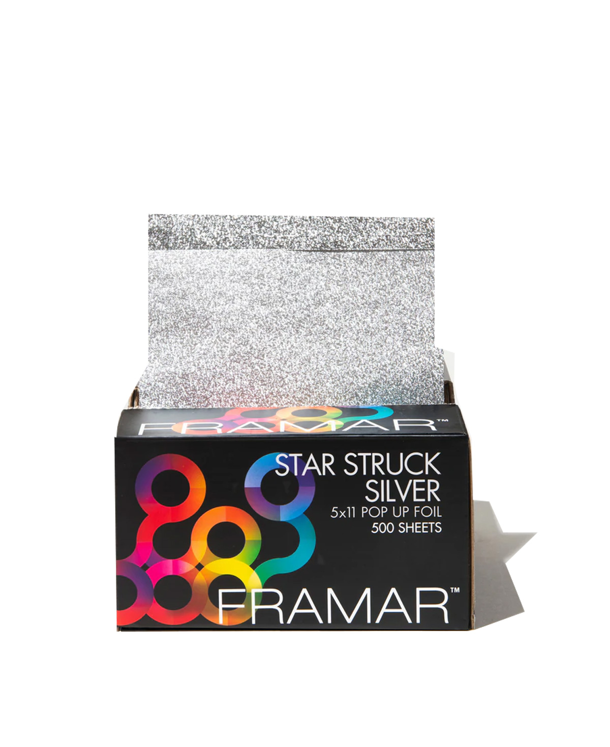 Framar Star Struck Silver 5x11 Pop Up Foil - 500 Sheets