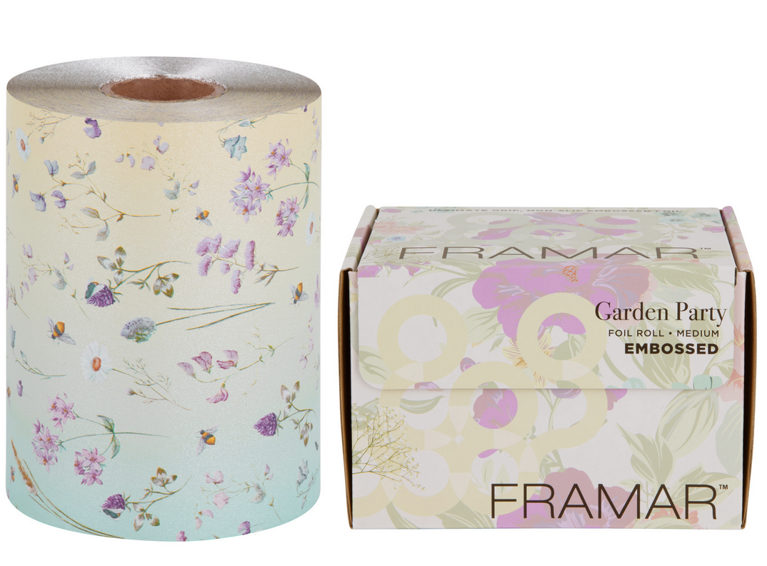 Framar Embossed Roll Medium Garden Party 320 ft. - Lim.Edition