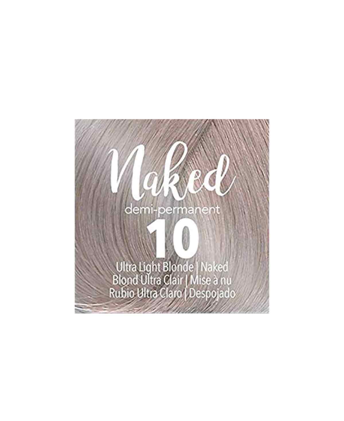 Mydentity - 10 NAKED Ultra Light Blonde Naked Demi-P