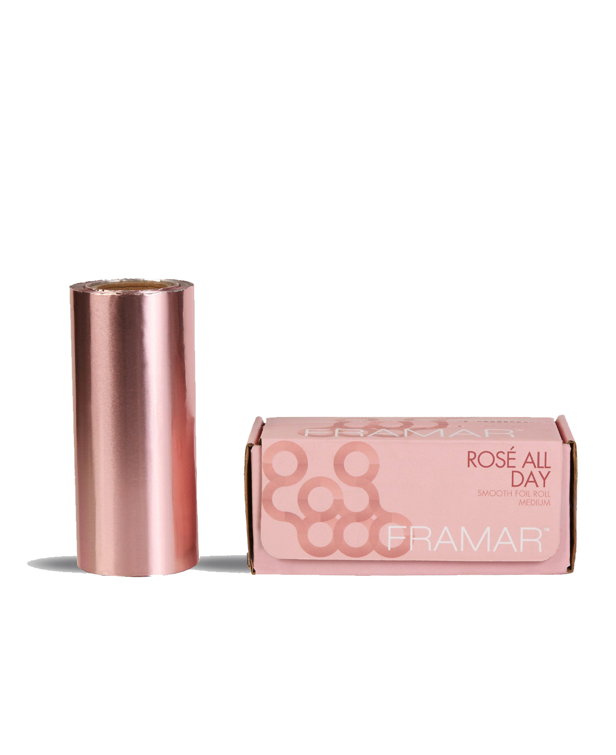 Framar Embossed Roll Medium Rose Gold 320 ft.