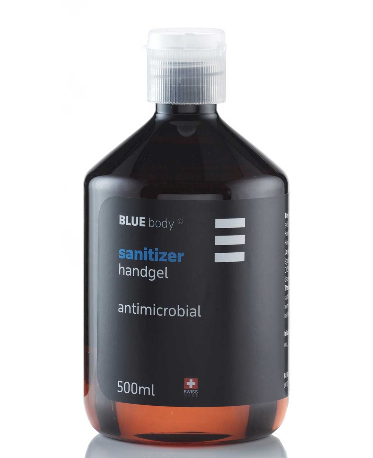 BLUE body sanitizer handgel antimicrobial 500ml