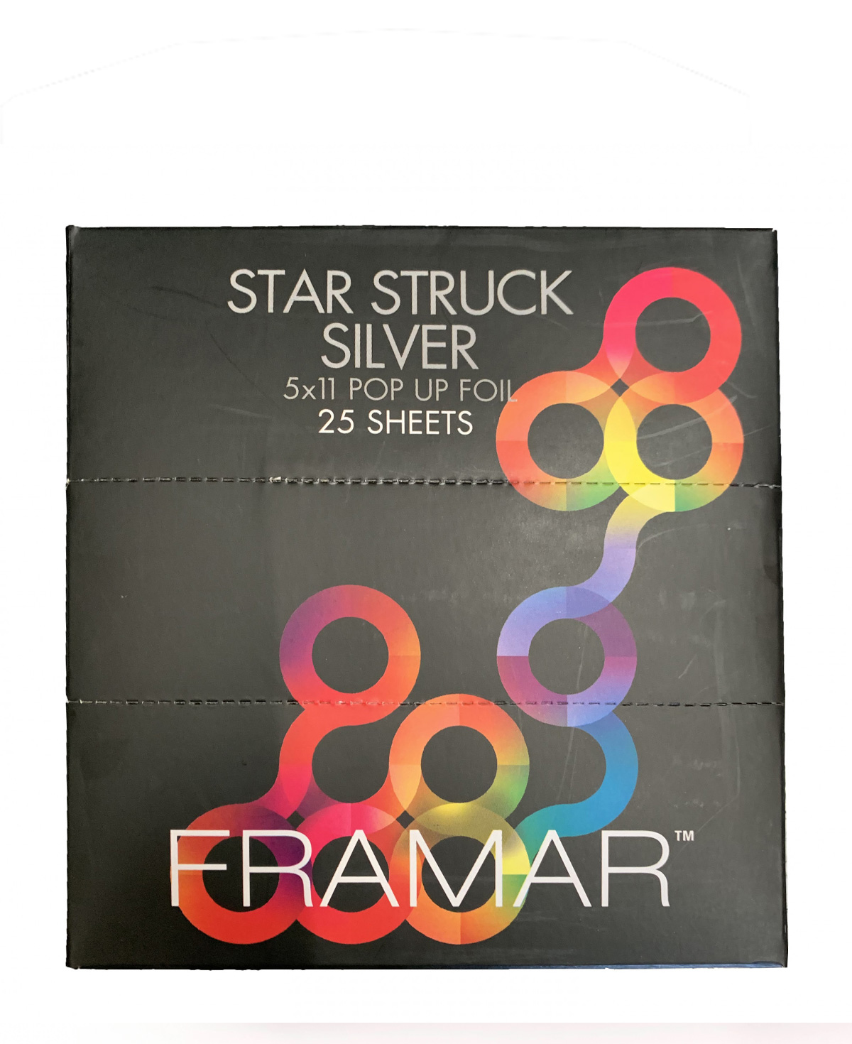 Framar Star Struck Silver 5x11 Pop Up Foil - 500 Sheets