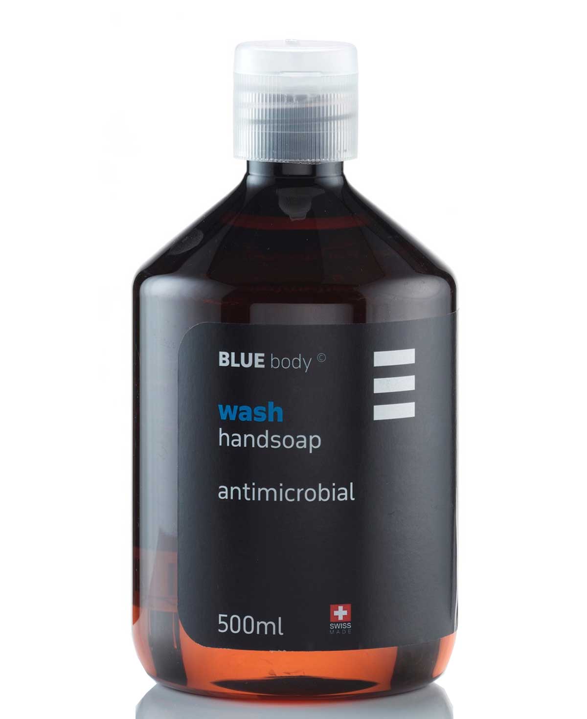 BLUE body wash handsoap antimicrobial 500ml